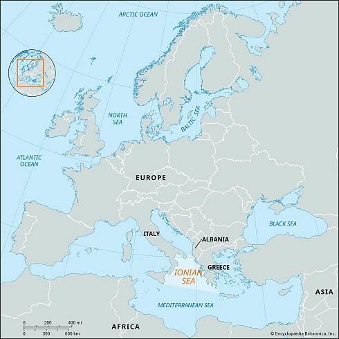 Ionian Sea | Islands, Location, Facts, Italy, & Map | Britannica