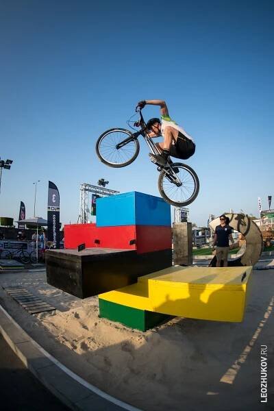 UCI Trials World Championships 2022. Sports photographer Leonid Zhukov