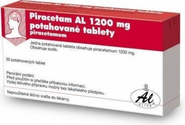 PIRACETAM AL POR 1200MG TBL FLM 30