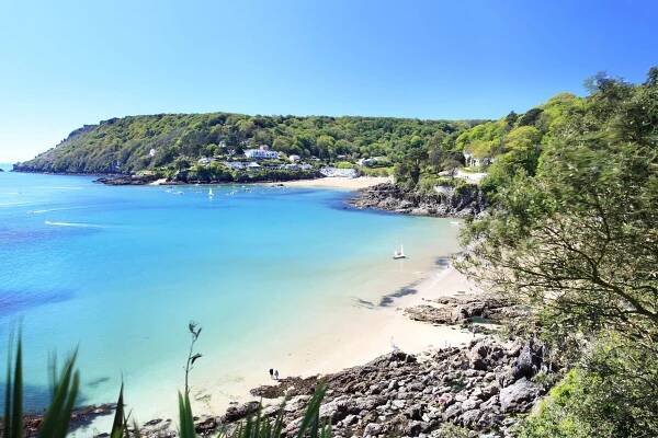 salcombe beach devon anglie - devon jihozápadní anglie - stock snímky, obrázky a fotky