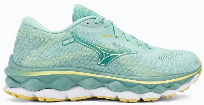 Dámské běžecké boty Mizuno Wave Sky 7 eggshell blue/white/sunshine 2