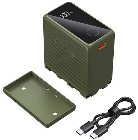SmallRig NP-F970 USB-C Rechargeable Camera Battery (Green) (4577)