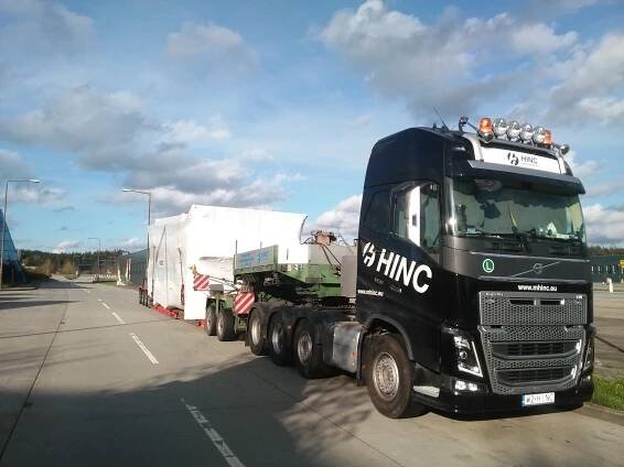 Schwertransport-service CZ / BF3, BF2 / Reference