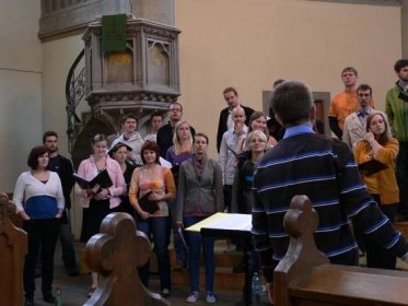 Brno - Červený kostel 5. 6. 2012 Slavnostní a capella koncert - Český akademický sbor | Brno