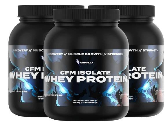 3x Complex CFM Whey Protein Isolate