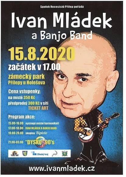 Koncert Ivan Mládek a Banjo Band - Oficiální stránky města Kelč
