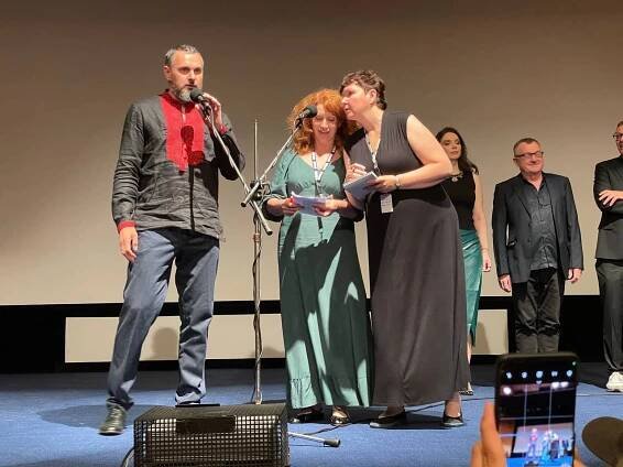 Oleh Sencov ve Varech osobně představil ve světové premiéře svůj film Real