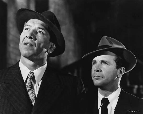 Sbohem buď, lásko má - Z filmu - Mike Mazurki, Dick Powell