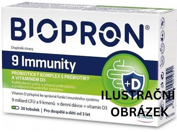 Walmark Biopron9 Immunity s vitaminem D3 30 tobolek - Biotika.net