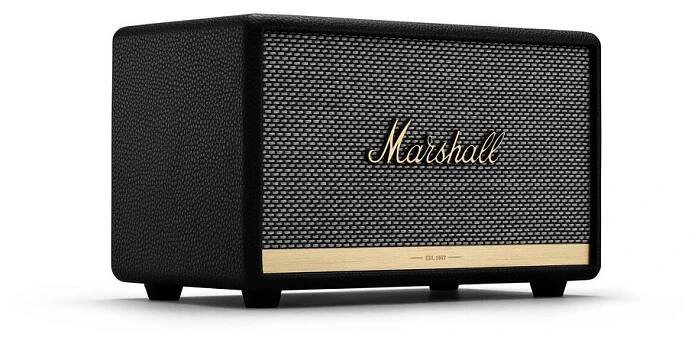 Černý reproduktor s Bluetooth připojením Marshall Acton II