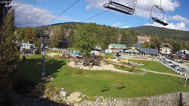 Kamera Harrachov vlek Doplík