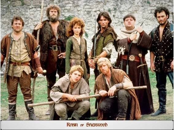 ROBIN HOOD (1984) Robin z Sherwoodu - Foto/Poster - UNIKÁT !!! 60x45 cm