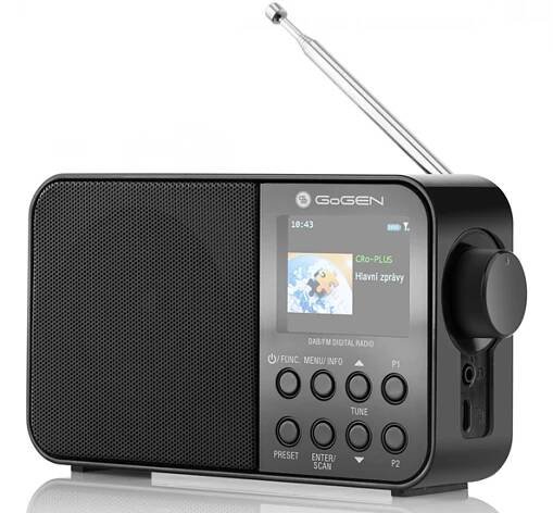 Rádio GOGEN DAB 500 BT C 1099 Kč