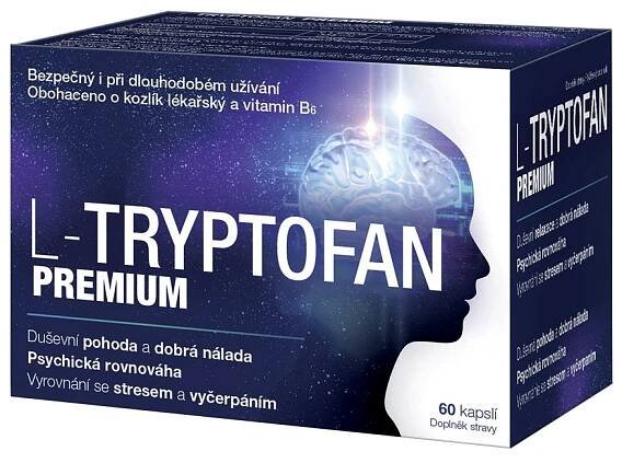 Premium L-Tryptofan 60 kapslí