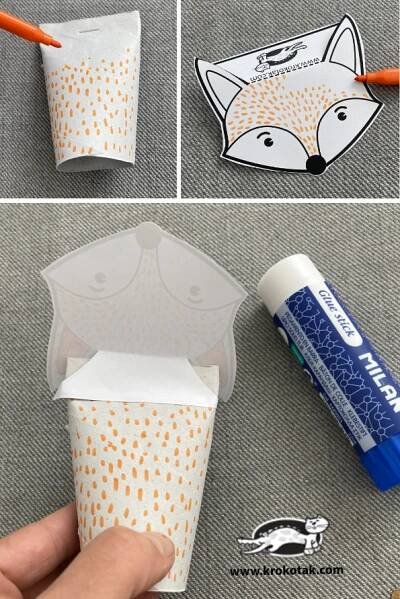 krokotak | Toilet Paper Roll Fox