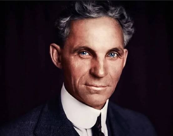 Henry Ford: Průkopník moderní automobilové výroby a inovací.