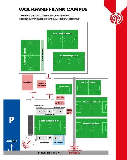1. FSV Mainz 05 - Anfahrt