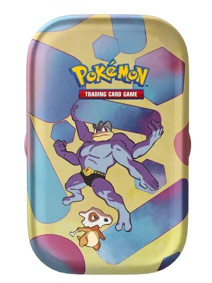 Karetní hra Pokémon TCG: Scarlet & Violet 151 - Mini Tin: Machamp & C