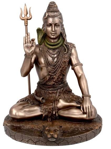 Sitting Shiva Statue