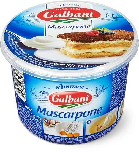 Mascarpone chlazené 1x500g Galbani