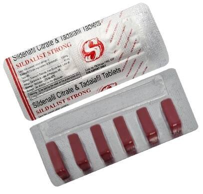 Sildalist 120mg (sildenafil & tadalafil)