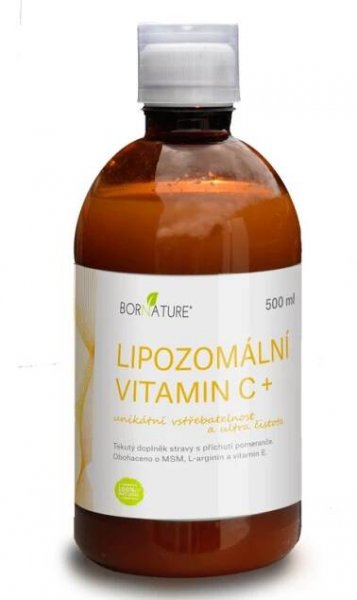 Lipozomální vitamin C 1000mg 500ml - max4dog.cz - Praha
