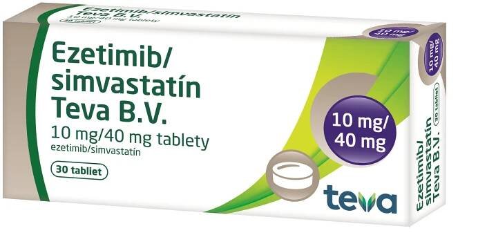 Ezetimibe/Simvastatin Teva B.V. 10 mg/40 mg