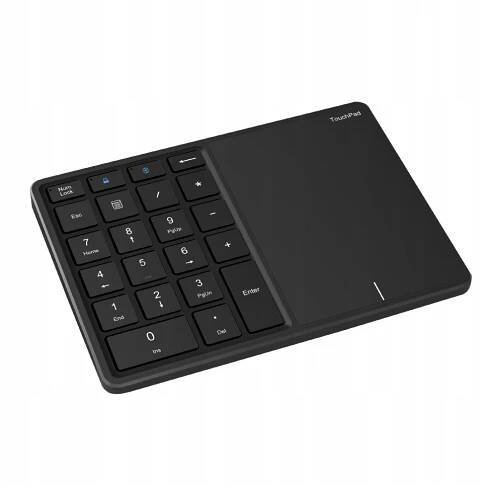BEZDRÁTOVÁ NUMERICKÁ NŮŽKOVÁ KLÁVESNICE S TOUCHPADEM