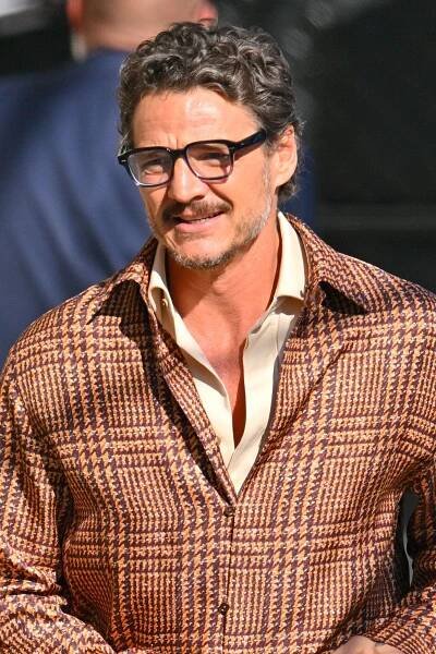 Pedro Pascal is wearing two shirts at once, and OK, hell yeah!