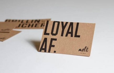 MELT Fortytwo studio Loyal AF Cards copy