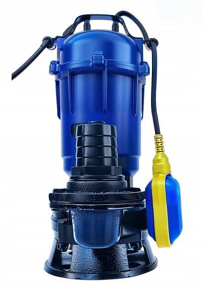 ČERPADLO NA ŠPINAVOU VODU DO SEPTIKU S DRTIČEM 3850 W, PONORNÉ PLOVÁKEM za 1257.00CZK - Allegro
