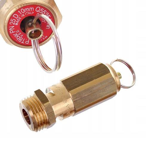 Bezpečnostní ventil 8 bar 1/2" pro kompresor kompresoru AIR TEK S.L.R