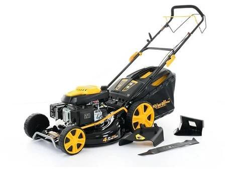 Benzínová sekačka Riwall PRO RPM 5355, 4v1 s pojezdem