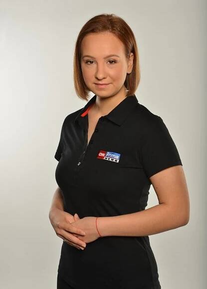 Reportérka CNN Prima NEWS Darja Stomatová v Charkově na Ukrajině.