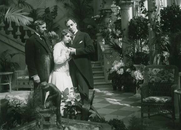 Olof Sandborg, Olga Hällgren, Georg Blickingberg - Brottmålsdomaren - Z filmu