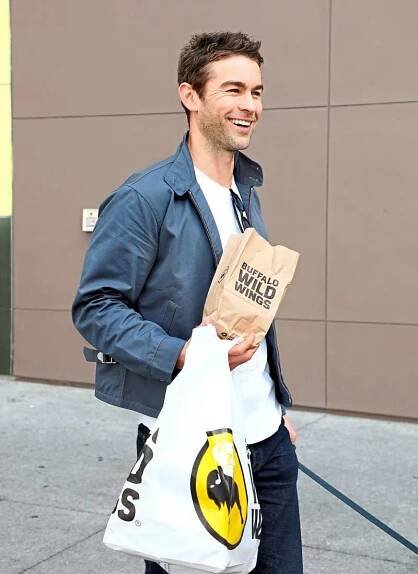 Chace Crawford They Order Takeout Just Like Us