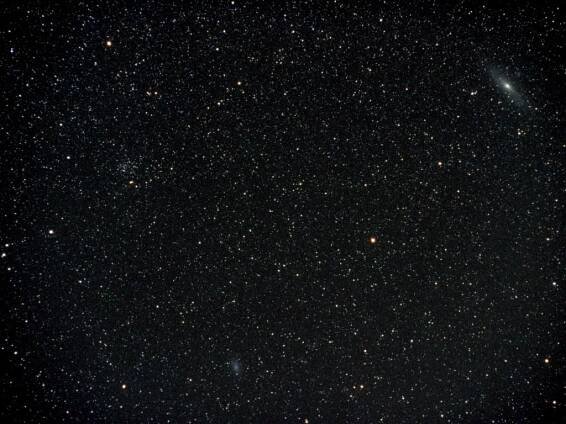Andromeda a Trojúhelník