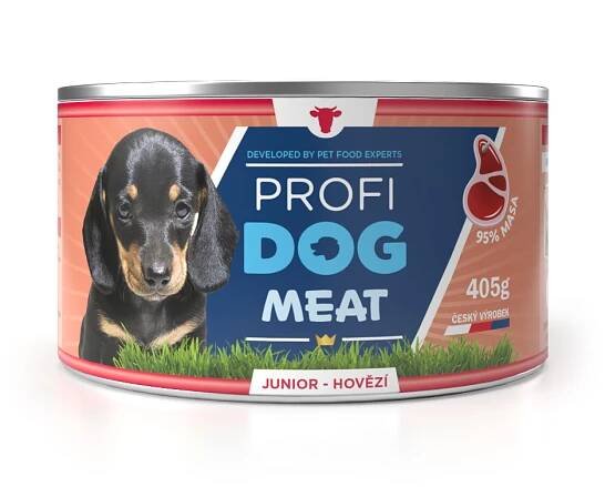 PROFIDOG konzerva junior hovězí 405g