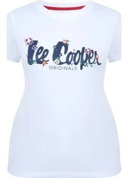 Dámské oblečení Tričko Lee Cooper White 1107759 16 (44)