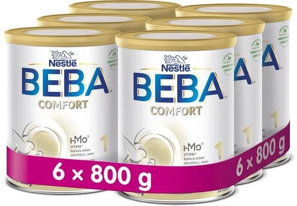 Nestlé Beba Comfort 1 HM-O prášek, 6x 800 g