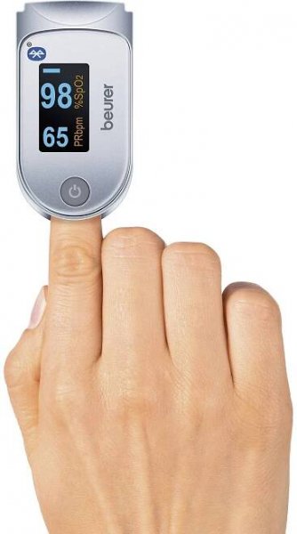 Beurer PO 60 Bluetooth® Pulsoximeter měřič obsahu kyslíku v krvi : Půhy.cz