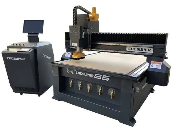 Heavy-duty CNC router with CCD camera system