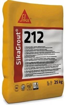 SIKA SikaGrout-212, 25 kg - expanzní zálivková malta pro kotvení 40 x 25 kg (set) od 19 723 Kč - Heureka.cz