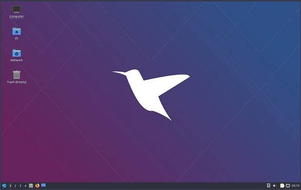 Lubuntu 20.10 desktop