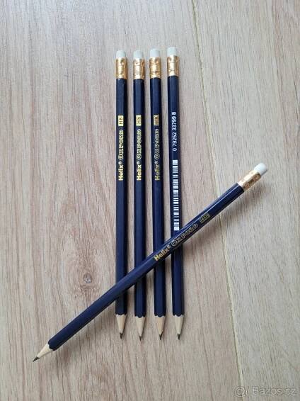 Tužky Helix Oxford HB s gumou