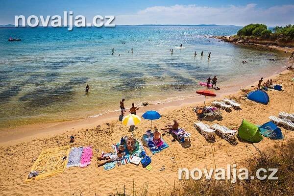 Písečné pláže Privlaka, Chorvatsko | NOVALJA
