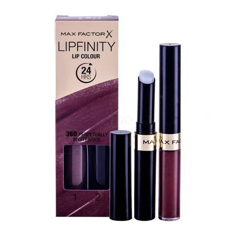 Max Factor Lipfinity Lip Colour Rtěnka pro ženy 4,2 g Odstín 360 Perpetually Mysterious
