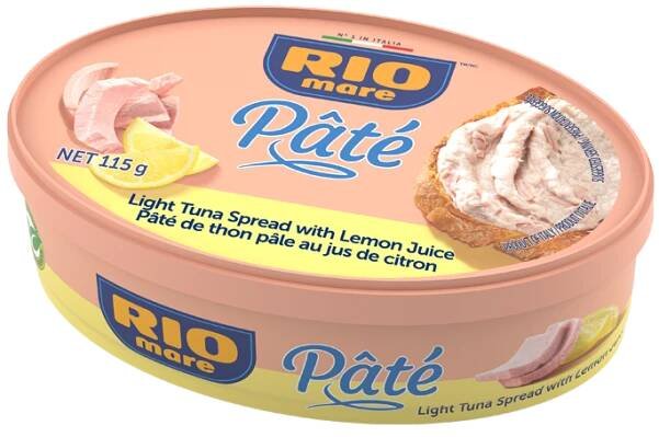 Pâté Light Tuna Spread with Lemon Juice - Rio Mare Canada
