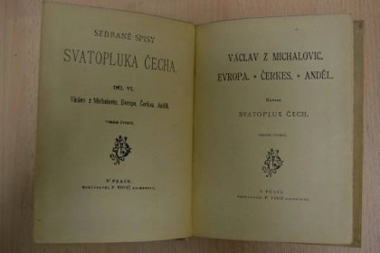 Sebrané spisy : Václav z Michalovic, Evropa, Čerkes, Anděl, 1919