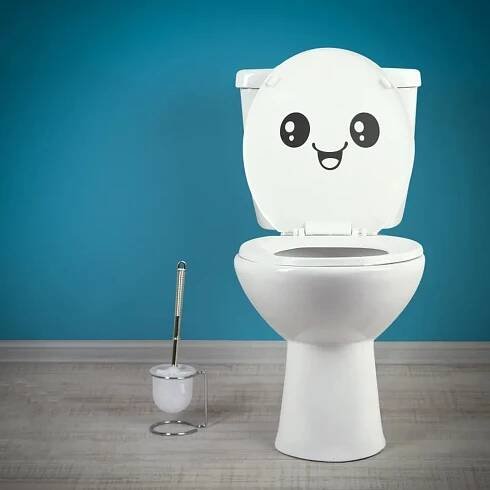 Samolepka na WC - PopyDesign.cz